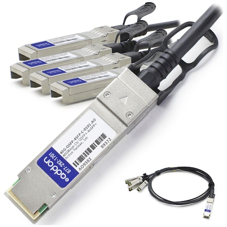Add-On Addon Brocade (Formerly) 40G-Qsfp-4Sfp-C-0101 Compatible Taa 40G-QSFP-4SFP-C-0101-AO